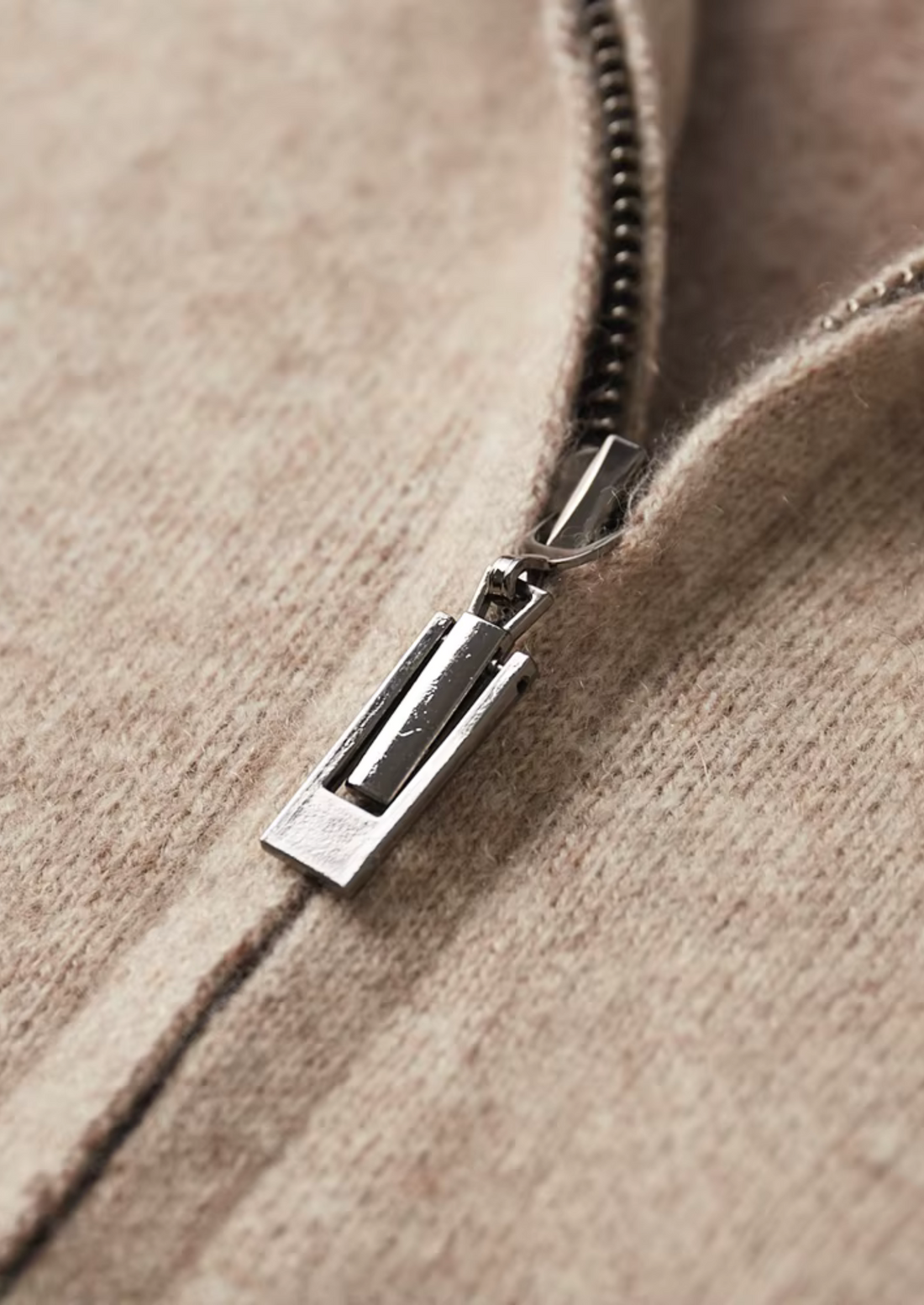 A zip with polish