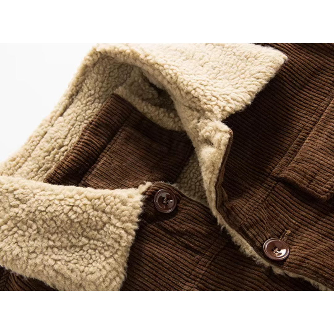 A collar with plush texture