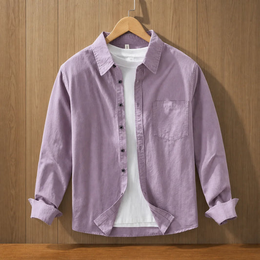 Braylen Casual Shirt Purple