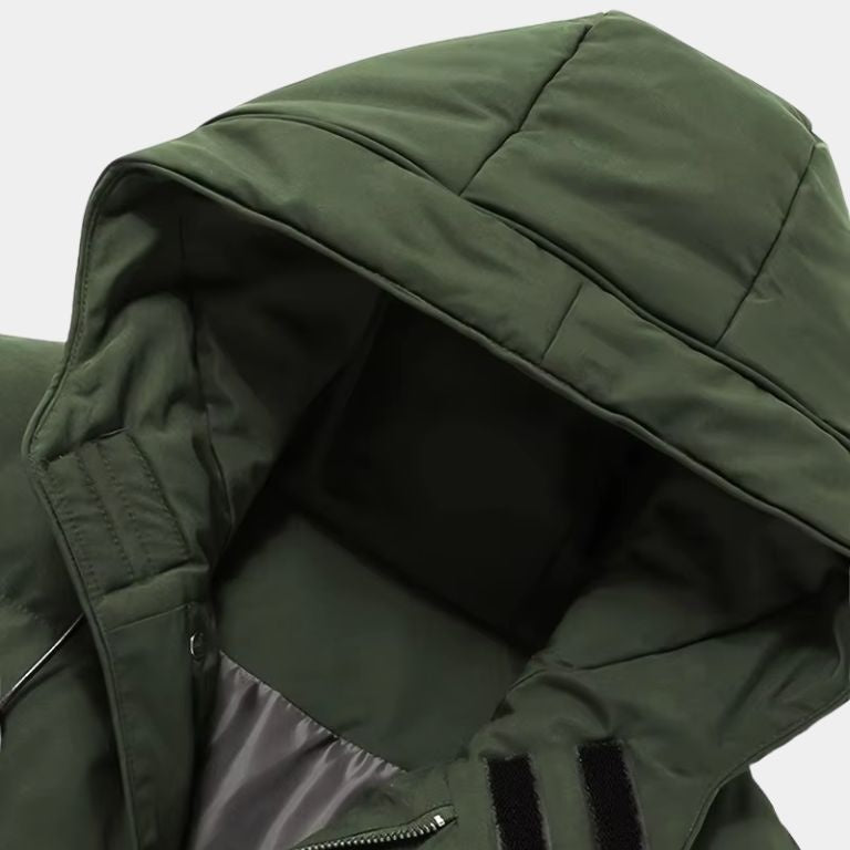 A hood with structure