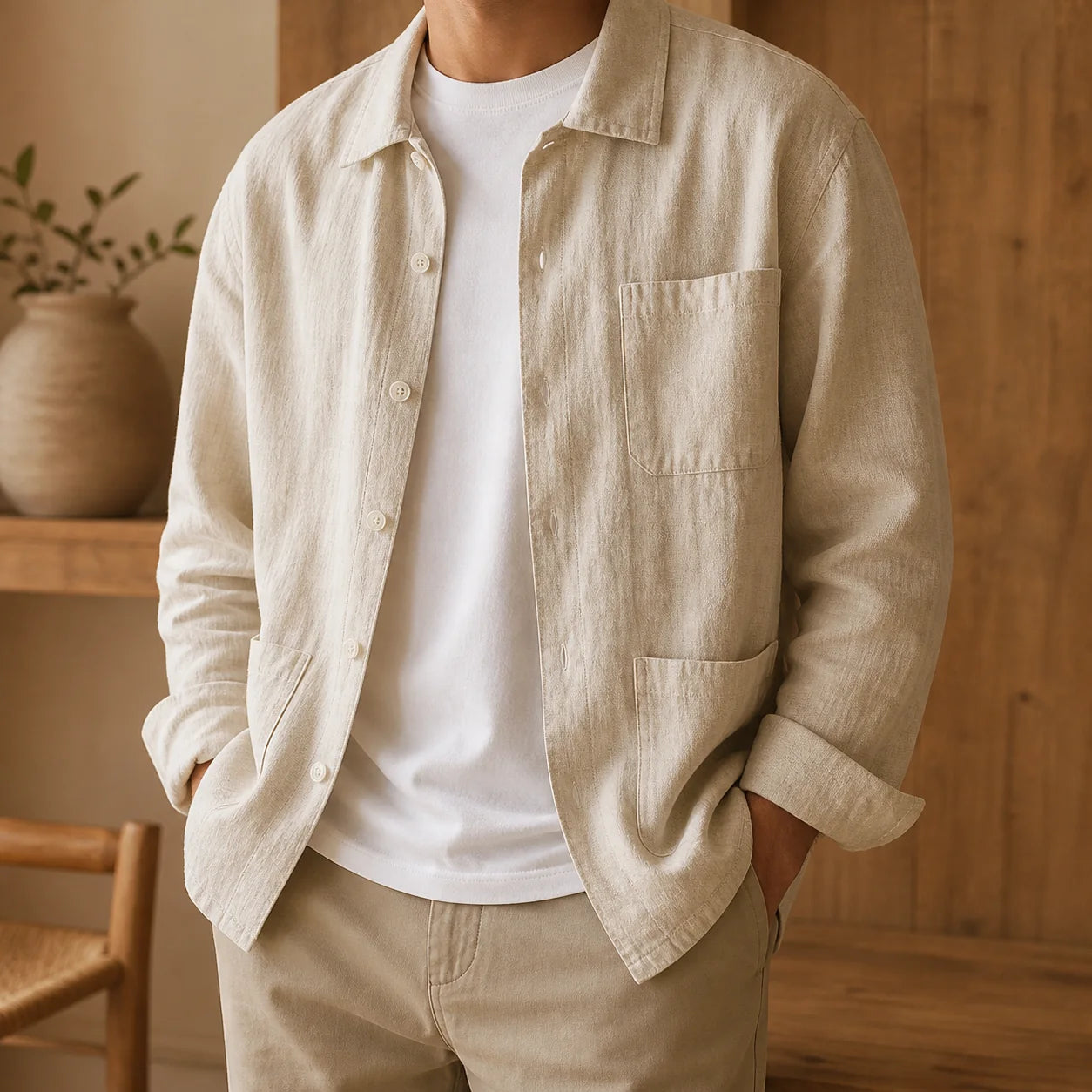 Nomad Weave Shirt Lifestyle