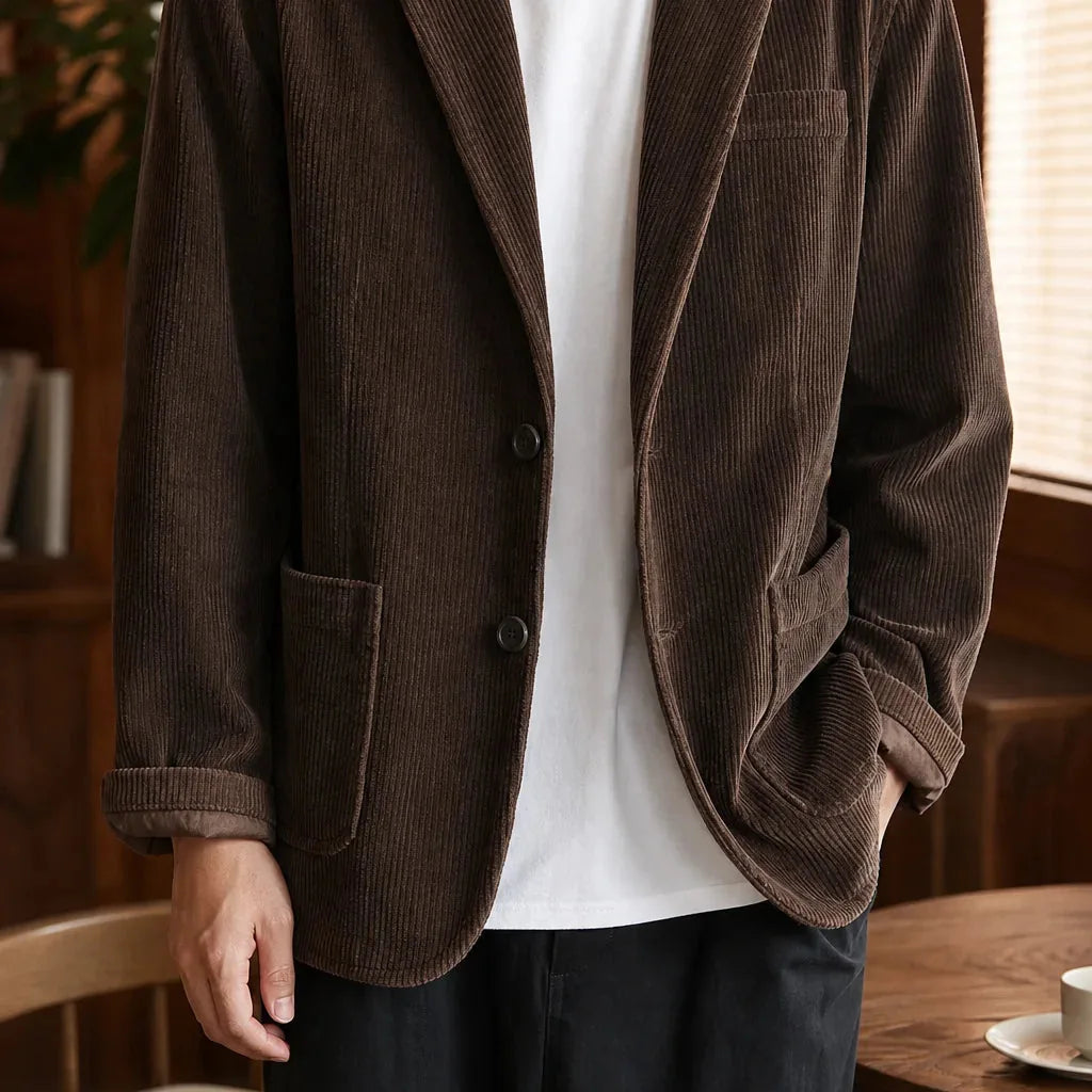 Cotton Corduroy Blazer lifestyle photo