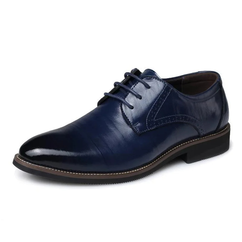 Prentiss men's oxford dress shoes in Blue 1