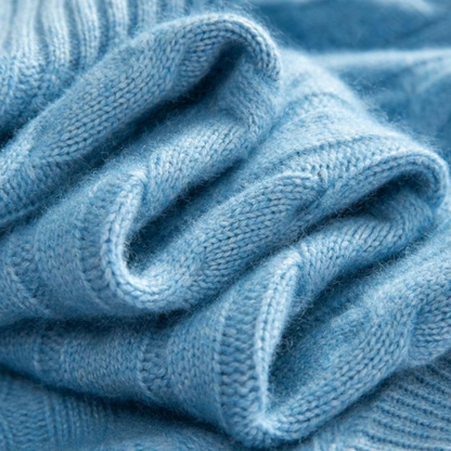 Men's cable knit crew neck sweater - view 4