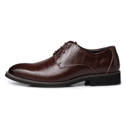 Prentiss men's oxford dress shoes in Dark Brown 1