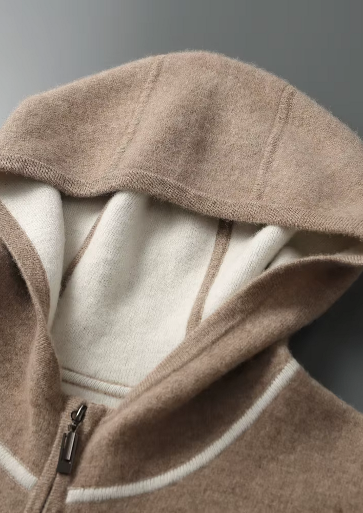 Men's hooded knit tracksuit set - view 5