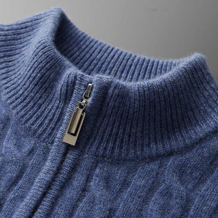 A neck that zips