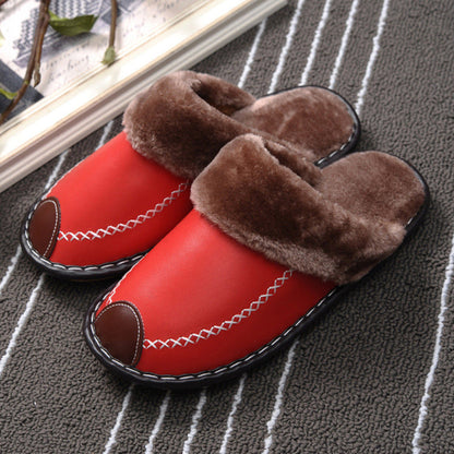 Garrison men's scuff slippers in Orange 1