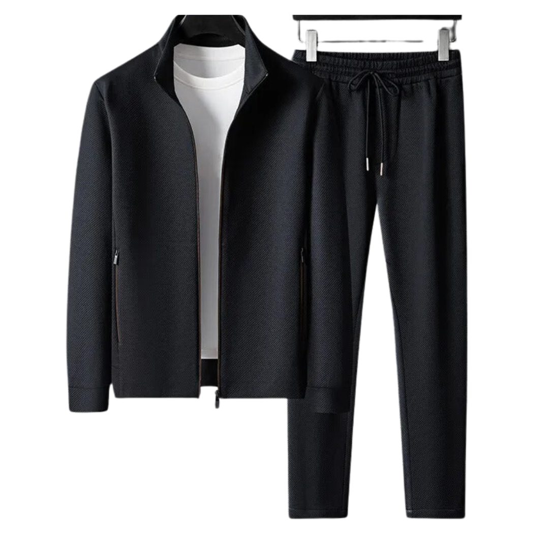 Men's zip-up tracksuit set - view 1