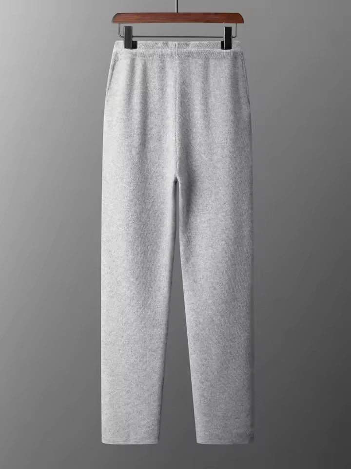 Men's zip hooded knit tracksuit set - view 3