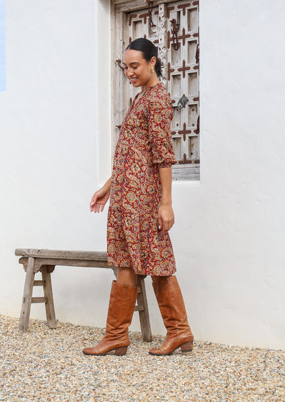 Tiered Midi Dress Mayur