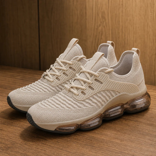 Air Sole Trainers Beige