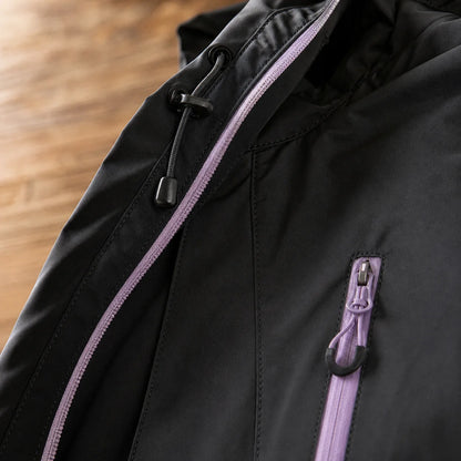 Alpine Windbreaker Jacket close-up quality detail