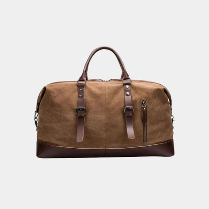 Ansel weekender duffle bag in Beige 1