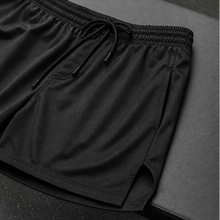 Athletic Edge Shorts close-up quality detail