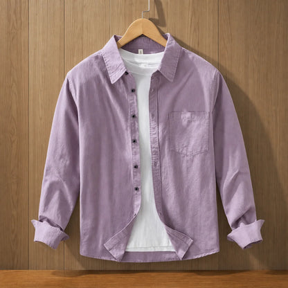 Braylen Casual Shirt Purple