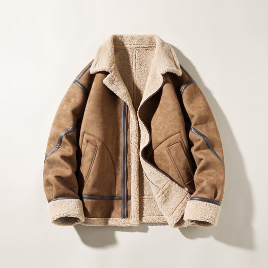 Calloway men's aviator jacket hero product only in Brown 0