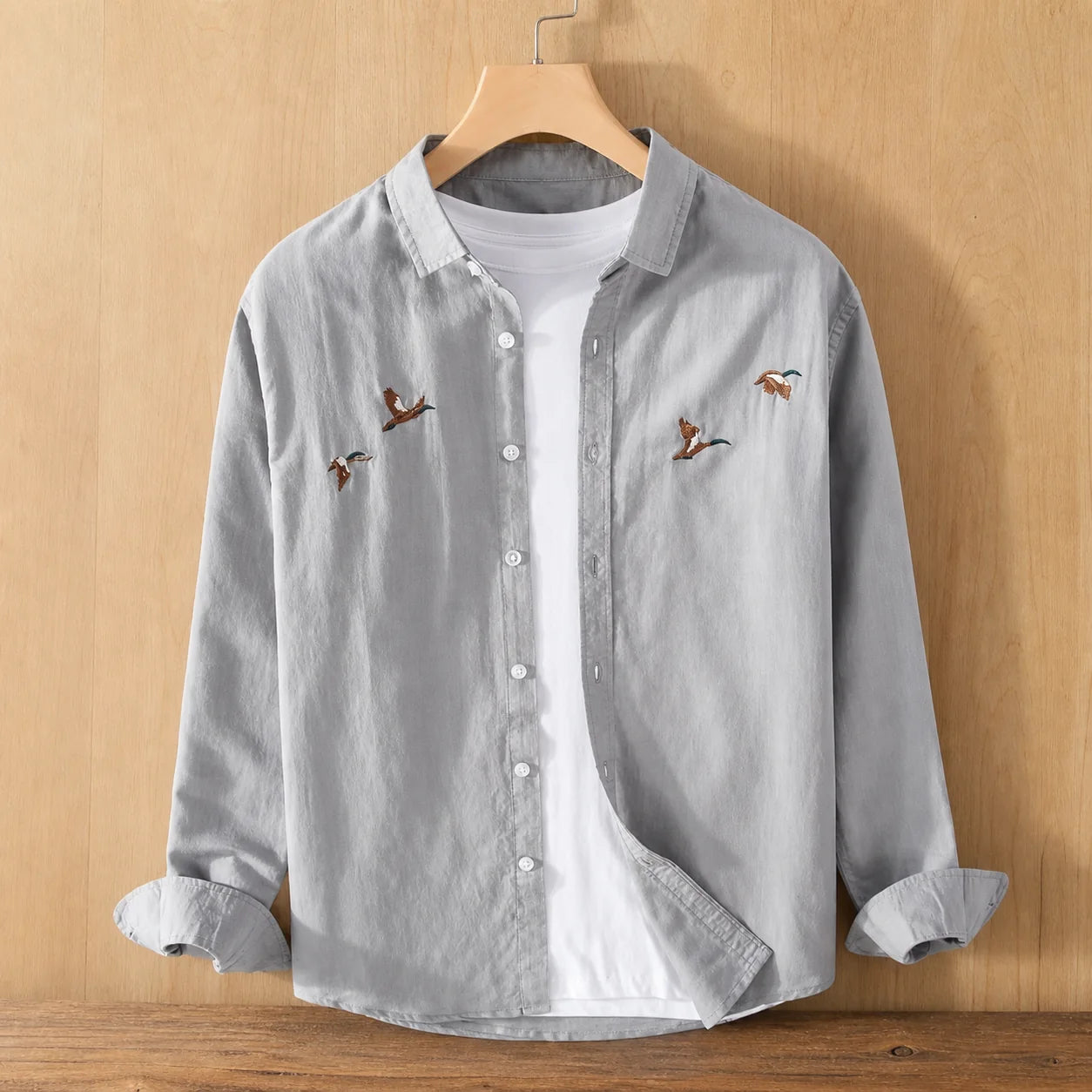 Coastal Breeze Shirt in Grey