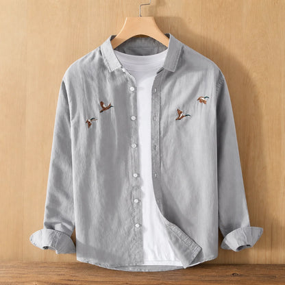 Coastal Breeze Shirt in Grey