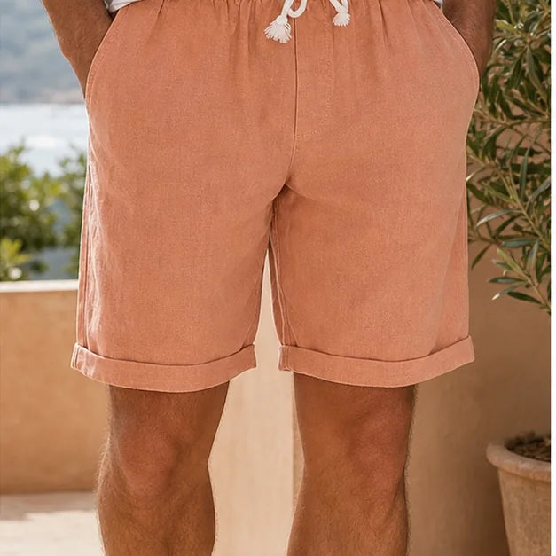 Coastal Linen Shorts lifestyle photo