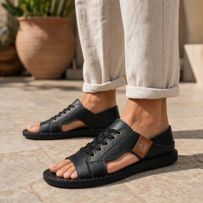 Crest Lace Sandals lifestyle photo