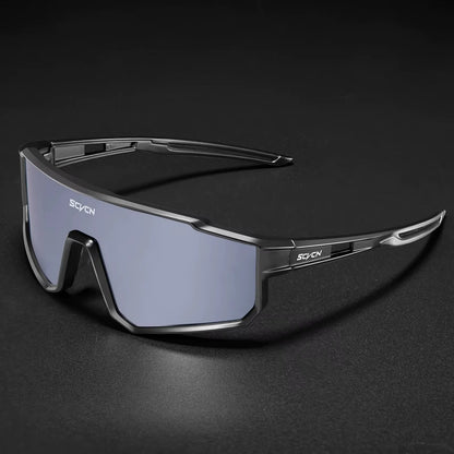 Cycling Shield Sunglasses lifestyle photo