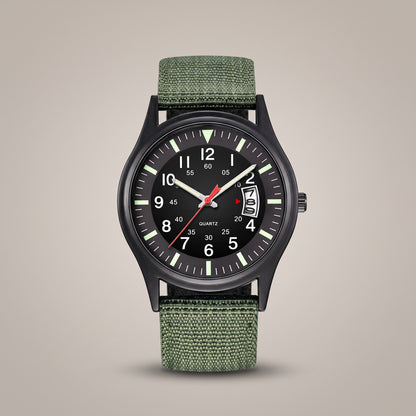 Dawson men's field watch hero product only in Military Green 0