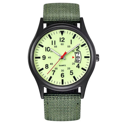 Dawson men's field watch in Light Green 1