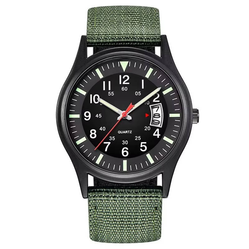 Dawson men's field watch in Military Green 1