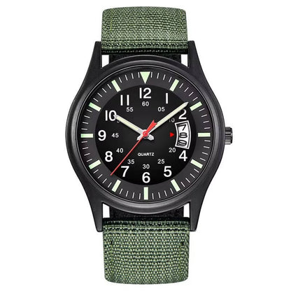 Dawson men's field watch in Military Green 1