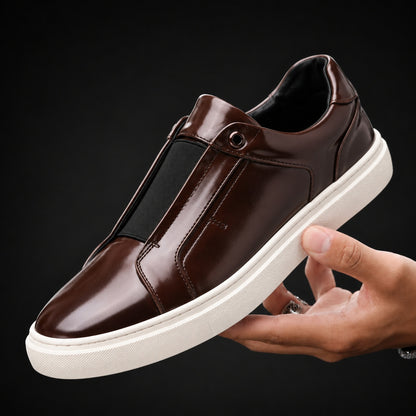 Additional view 4 of the Denby polished slip-on shoes