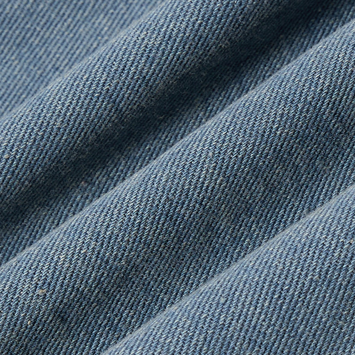 Dunmore jacket denim twill texture close-up