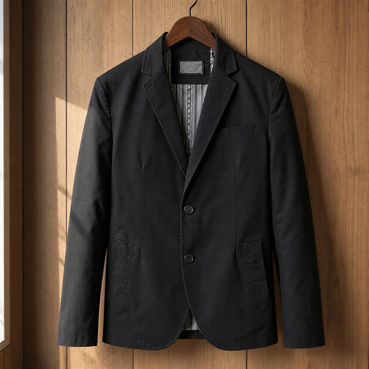 Everyday Lapel Blazer in Black