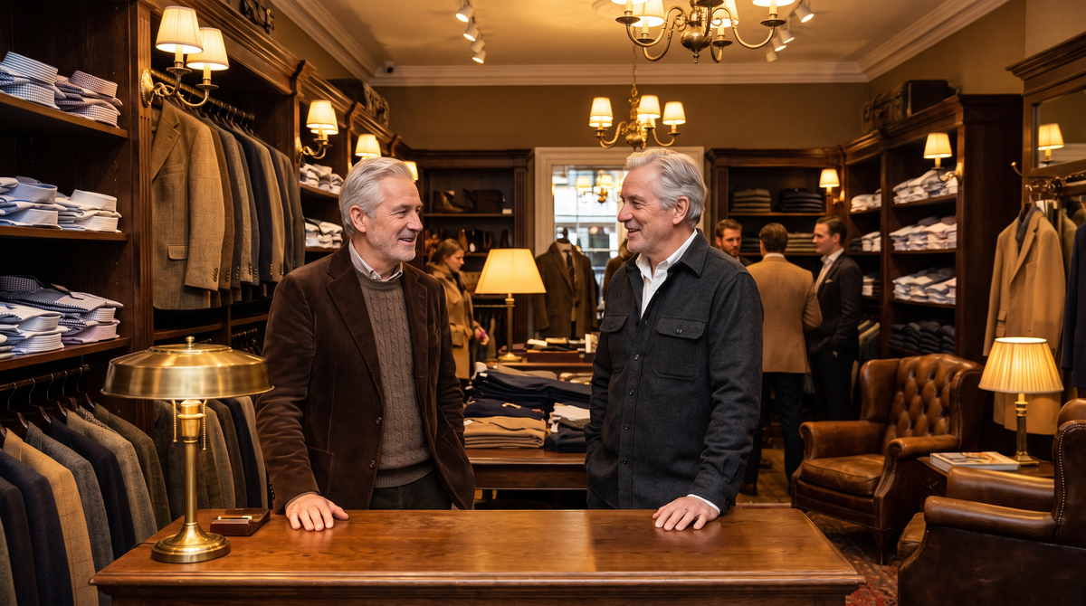 Grant & Pierce menswear shop
