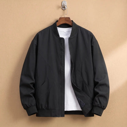 Men's lightweight bomber jacket in Black 1
