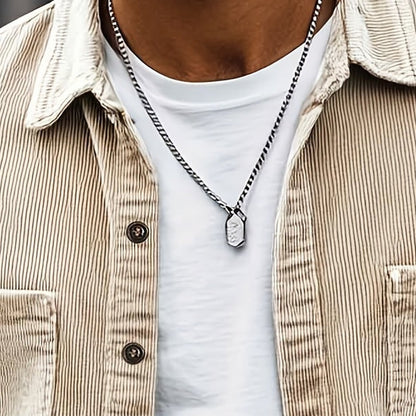 Spread collar and corduroy rib texture on a men's overshirt