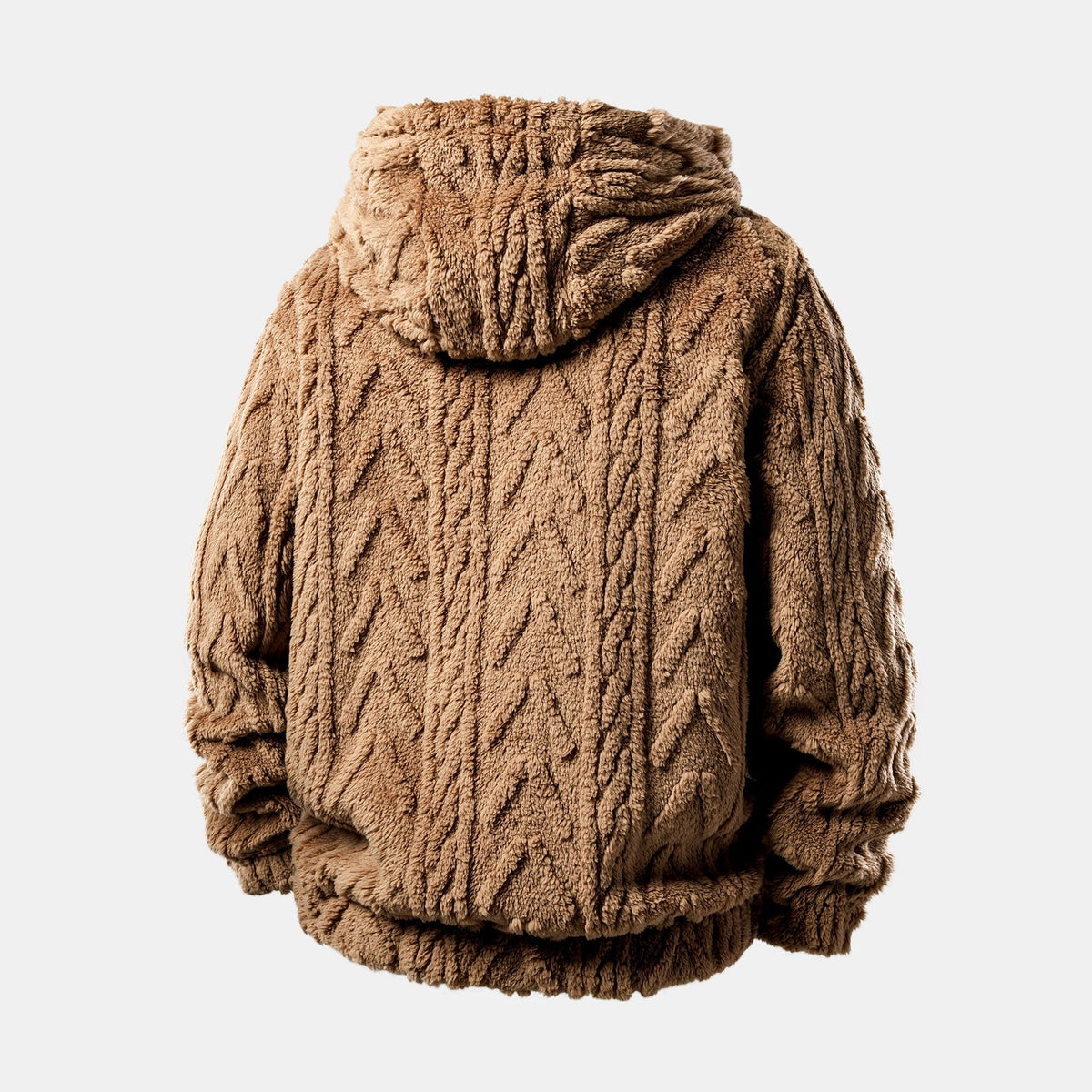 Additional view 1 of the Hadwin teddy fleece hoodie
