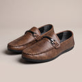 Halsey men's bar loafers hero product only in Brown 0