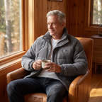 Sutton corduroy jacket in Grey 4