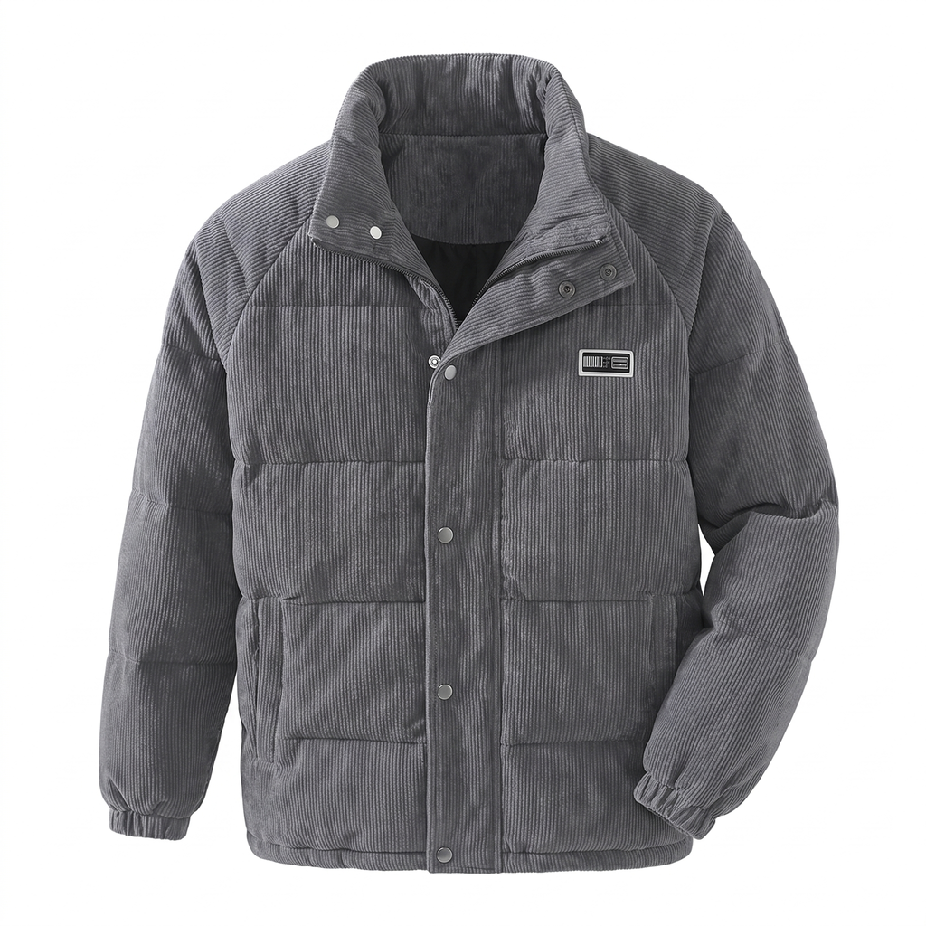 Sutton corduroy jacket in Grey 1