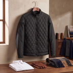 Everett quilted bomber jacket in Black 5