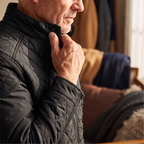 Everett quilted bomber jacket in Black 3