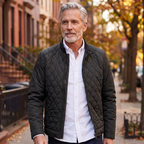 Everett quilted bomber jacket in Black 2