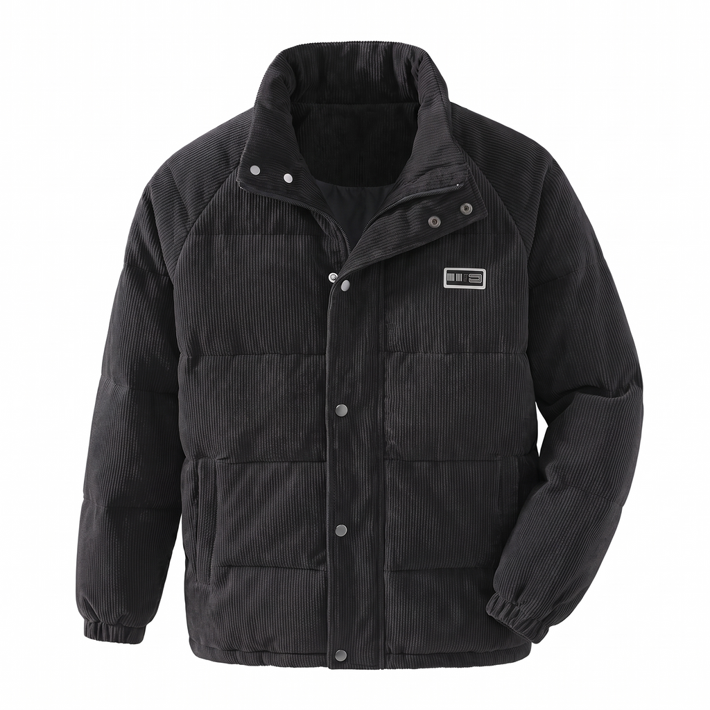Sutton corduroy jacket in Black 1