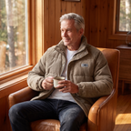 Sutton corduroy jacket in Khaki 4