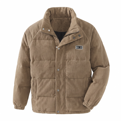 Sutton corduroy jacket in Khaki 1