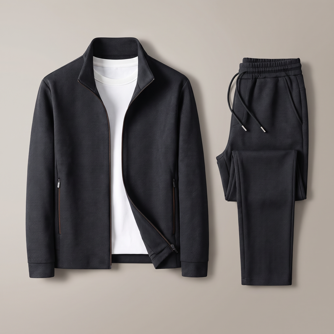 A jacket that zips up