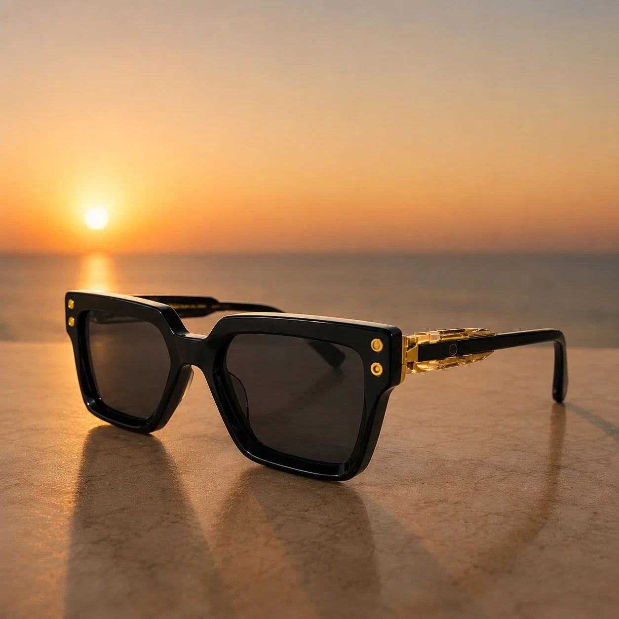High Street Sunglasses in Black