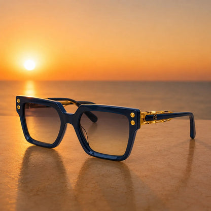 High Street Sunglasses in Blue