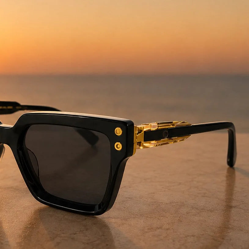 High Street Sunglasses close-up quality detail